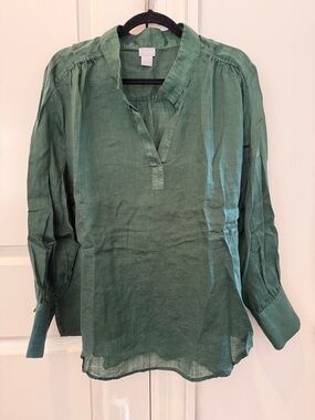 Chico's Forest Green Tunic Size 4/20